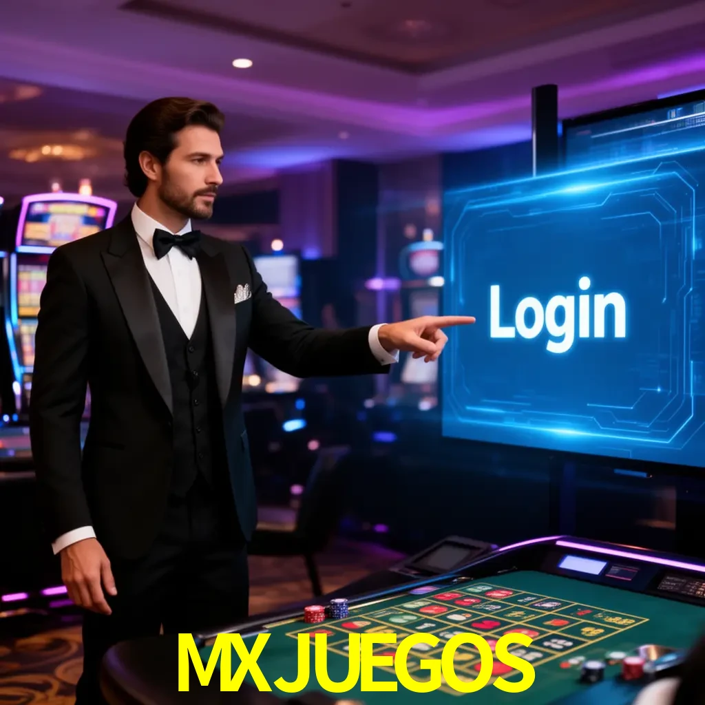 MXJUEGOS Login - OTP, cuenta y soporte Pantalla MXJUEGOS Login con OTP, contraseña, cuenta segura y soporte móvil